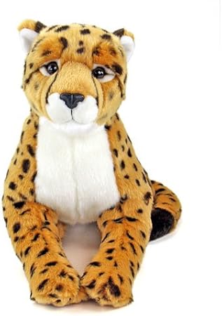 Amazon カロラータ チーター 親 ぬいぐるみ 動物 リアルアニマルファミリーシリーズ 21cm 29cm 45cm おもちゃ 子供向け アニマル プレゼント ぬいぐるみ おもちゃ
