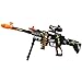 Combat Military Mission Machine Gun Toy With LED Flashing Lights And Sound Effects (R8626) By CifToys: High Quality For Kids Playing
