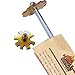Universal Barbeque Grill Scraper, Wooden Handle - 16 Inches Long