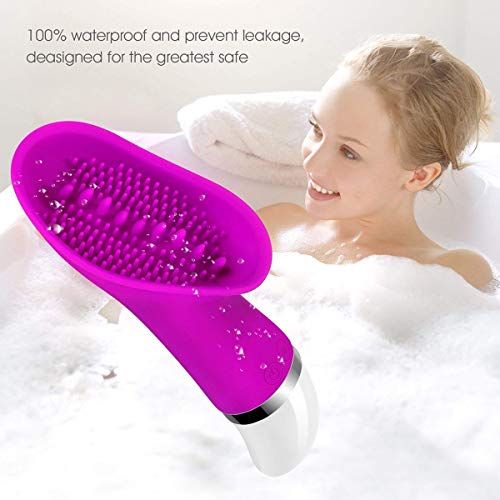 Oral Tongue Simulator Stimulator-Silent&Waterproof Variable Speed Vibration Wand 726 - Thumbnail 5