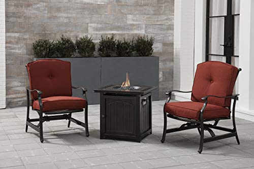 Hanover Hanover Newport 6 Piece Metal Frame Patio Conversation Set With Cushions Newpt6pcfp Red Tn From Lowe S Daily Mail