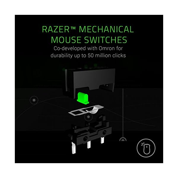 Razer Mamba Elite Gaming Mouse with 16.000 DPI 5G Optical Sensor, 9 Programmable Buttons, Ergonomic Form Factor, Powered…