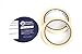 Milltown Merchants™ Professional Masking Tape - Low Tack, Low Adhesive Painters Tape (1/2 Inch (2 Pack))