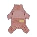 Fitwarm Turtleneck Knitted Dog Clothes Winter Outfits Pet Jumpsuits Fleece Sweaters Pink Medium
