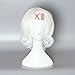 New Anime Tokyo Ghoul Juuzou Suzuya Wig Short Curly White Color Cosplay Wig