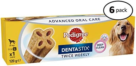 pedigree dentastix twice weekly