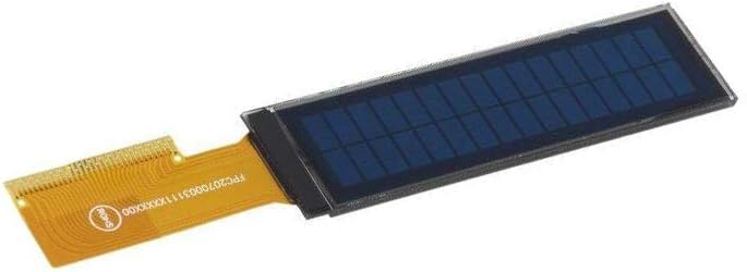 REX001602CWPP5N00000 Display: OLED alphanumeric 16x2 Dim: 68.5x17.5x2.05mm white