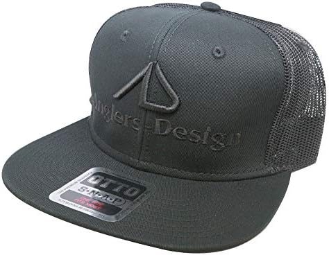 アングラーズデザイン Anglers Design Adc 16 ブラック 2020モデル フラットバイザーメッシュキャップ