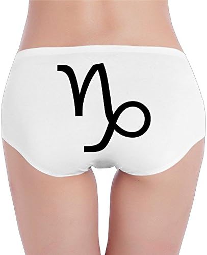 TIA HICKS Capricorn Constellation Zodiac Black Friend Women's Panties Hipsters Underwear Briefs Pajamas Trousers