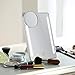 Big House Travel Lighted Makeup Mirror - Adjustable Brightness and Stand - Desk or Handheld Make Up Vanity Mirror with Led Lights