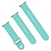 XIYA Soft Silicone Replacement Sport Band for Apple Watch for 2 Lengths, (Mint Green,42mm)