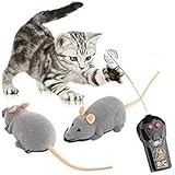 CP-nine Electronic Wireless Remote Control Mouse Rat Animal Toys Pet Cat Toys Mouse Black Brown Grey