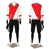 Men's Pokemon Go Trainer Team Valor Instinct Mystic Cosplay Costume