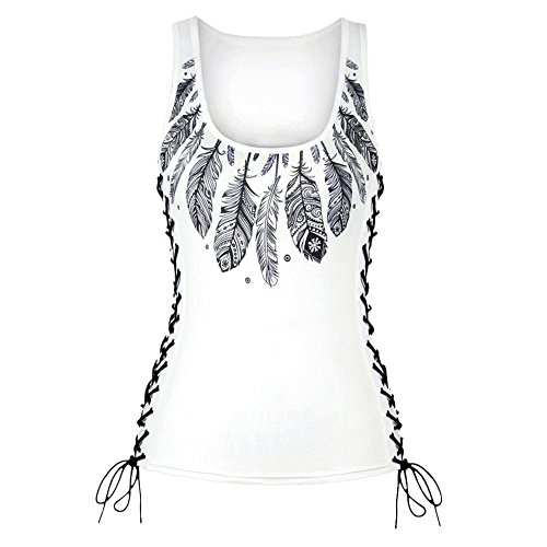 MISYAA Womens Camisoles Tops Tropical Style Sexy Night Party Blouses Beach Shirt Mandi Gras Bestie Gifts