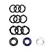 FSDUALWIN 12 pcs delay Cock Ring Beads Ejaculation Penis Ring, Silicone Extender Erection Sex Products Toys for Men