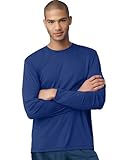 Hanes Cool DRI'Performance mens Long-Sleeve T-Shirt,Deep Royal,X-Large