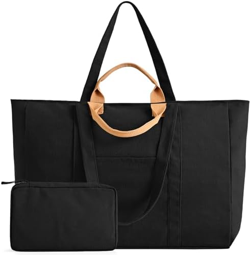 Amazon.com: LLYLIU Large Canvas Tote Bag-Extra Big Shopping Beach