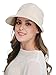 Women's Big Wide Brim Sun Hat UV Protection Visor Sun Hat Lightweight Golf Folding Hat, Beige