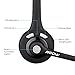 Mpow Pro Trucker Bluetooth Headset/Cell Phone Headset with Microphone, Office Wireless Headset, Over the Head Earpiece, On Ear Car Bluetooth Headphones for Cell Phone, Skype, Truck Driver, Call Centerthumb 3