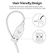 iPhone Charger, Aonlink iPhone Charger Cable Cord Lightning to USB Nylon Braided with Aluminum Connector 3Pack 3FT 6FT 10FT for iPhone 7/7 Plus/6s/6s Plus/6/6Plus/5s/5c/5, iPad/iPod Models-Silver