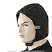 Medieval Gears Brand Black Medieval Renaissance Cotton Padded Cap Helmet Chainmail Coil