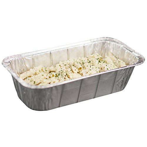 Simply Deliver Aluminum Steam Table Pan, Third-Size, Deep, 45 Gauge, 100-Count