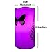 Kelake Flameless LED Candles with 18-Key Remote Timer 5 inch Tealight Butterfly and Plant Decor Wax Electric Candle Lights 12 Color Changing for Home/Indoor/Outdoor Party Holiday Halloween Christmas