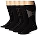 Dockers Men's 5 Pack Classics Dress Dashed Crew Socks