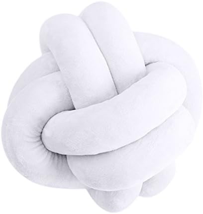 Seawood Fashion Creative 18cm Knotted Ball Throw Pillow Waist Back Cushion Home Sofa Bed Decor