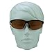 proSPORT BIFOCAL Sunglasses Readers +2.50 High Definition Amber Lens Semi Rimless Sport Frame Mens Womens