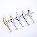 10Pcs of Life-like Swimming as Life Fish Swimbait Bass Bait Hard Fishing Lure (10PC)