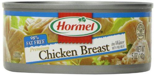 HORMEL PREMIUM CHICKEN BREAST IN WATER WITH RIB MEAT 5 OZ