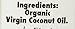 Native Forest Organic Virgin Coconut Oil - Coconut Oil Organic, Cold Pressed Coconut Oil, Pure Coconut Oil, Organic Unrefined Coconut Oil - 3.8 Liter
