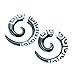 Handcrafted Tribal Organic Earrings Fake Plugs Illusion Tapers SOLD AS PAIR 07 (Antique )