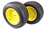 Antego Tire & Wheel (Set of 2) 22x9.50-12 Tires & Wheels 4 Ply for Lawn & Garden Mower Turf Tires