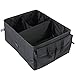 Gonex Car Trunk Organizer for Cargo SUV, Collapsible Auto Storage Box Bin Black