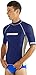 Cressi Man Short Sleeve Rash Guard, blue, XXL