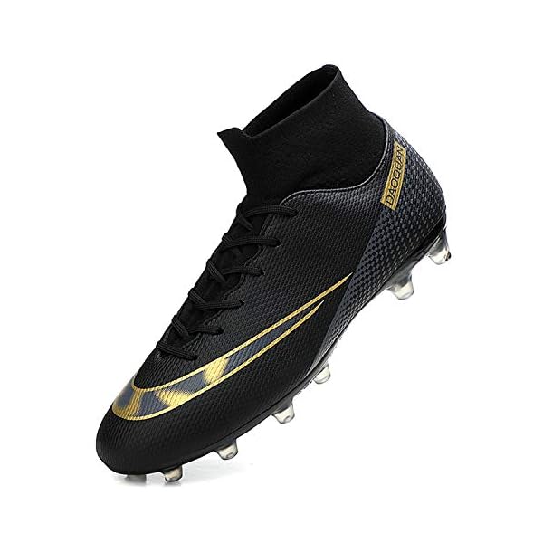 WOWEI Men Spike Soccer Shoes