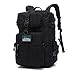 PRIMOCEAN Backpack 40L-50L, Insulated Cooler Bag, Hiking, Traveling, 17-inch Laptop, Camping, 3 in 1 Detachable, Waterproof, USB Port, Molle, Beach, Fishing, Hunting, Meal Prep Lunch Box (Black)