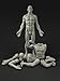 Male Adaptable Anatomy Figure: 13.4-inch Anatomical Reference for Artists (Grey)