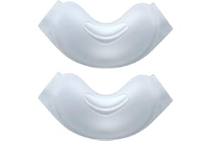 COTASA 2 Pack Nasal Cushion for PR DreamWear, Much Soft Silicone Gel for CPCP Users (Size Medium)