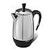 Spectrum Brands Farberware 8-Cup Percolator, Stainless Steel, FCP280, Black primary