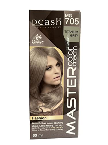 MG705 Hair Colour Permanent Hair Cream Dye Punk Emo Goth Cosplay Silver Titanium Blonde NEW by Dcash Master