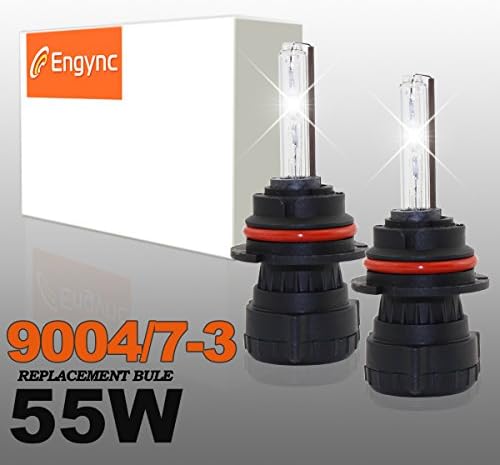 Engync® 55W 9004 (HB1) Bi-Xenon Xenon HID Replacement Bulbs | Hi/Low 6000K Diamond White Color