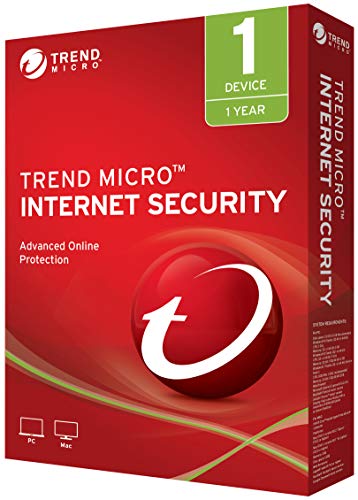 Trend Micro Internet Security 2019, 1 User [Key Code] 2019