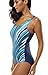 CharmLeaks Women's Swimming suit Bathing Suit Swimming suits Takini Halter X-Large, Blue