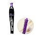 Waterproof blue purple black green brown mascara charming longlasting makeup (Purple)