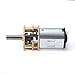 uxcell DC 12V 1000RPM Micro Speed Reduction Motor Mini Gear Box with 2 Terminals for RC Car Robot Model DIY Engine Toy