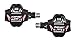 TIME ATAC XC 8 Carbon Pedals Red/Black, One Size