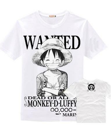 NSOKing Anime One Piece Monkey D Luffy Unisex Cotton ...